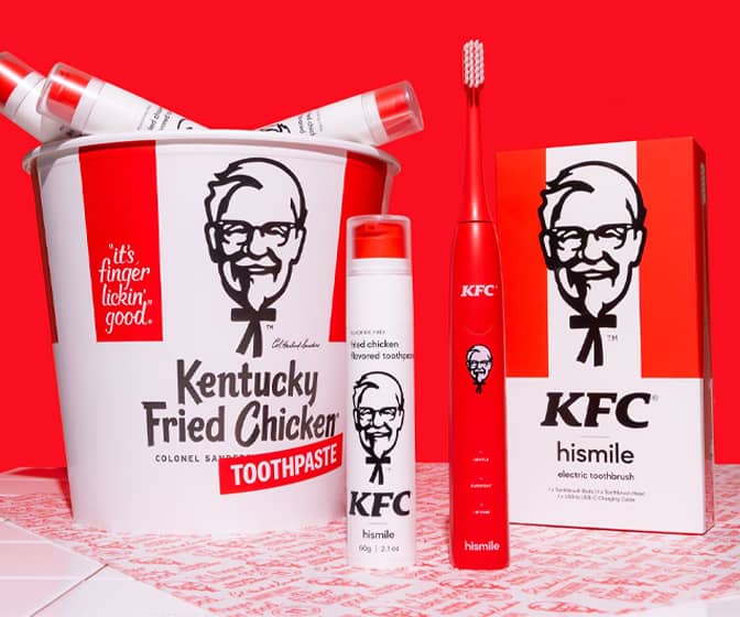 KFC Fried Chicken-Flavored Toothpaste