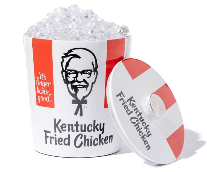 KFC x Corkcicle Insulated Stainless Steel Ice or Fried Chicken Bucket