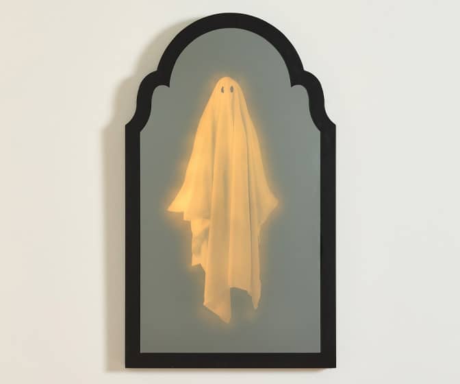 Large Haunted Hologram Ghost Mirror