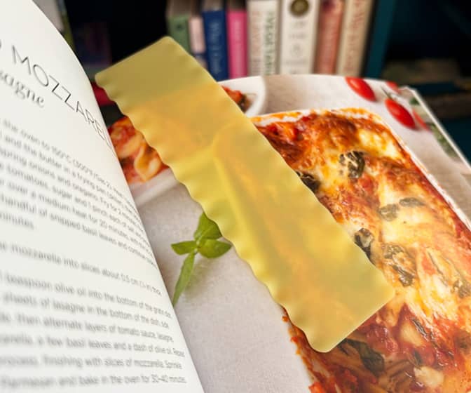 Lasagna Noodle Bookmark