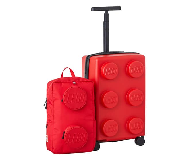 LEGO Hardshell Rolling Suitcase and Backpack Carry-On Luggage Set