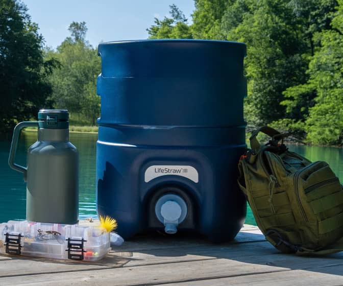 LifeStraw Escape - Portable 5-Gallon Pressurized Water Purifier