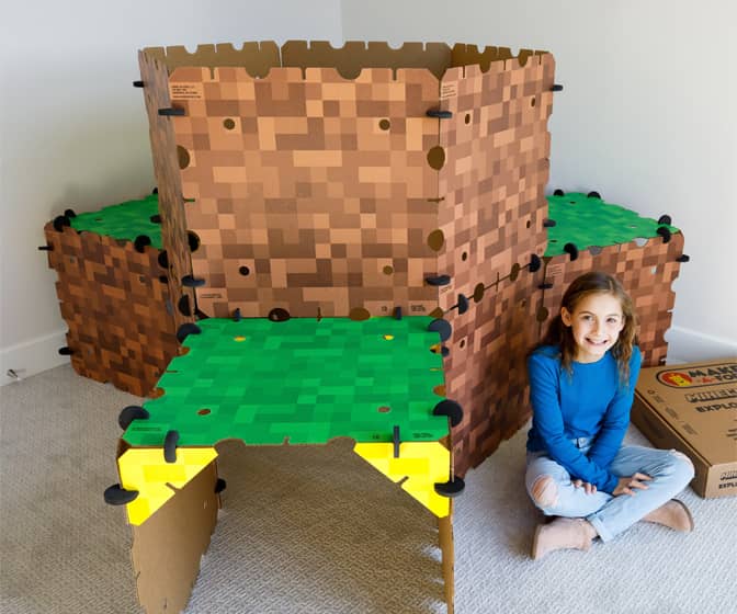 Make-A-Fort Minecraft Explorer Fort Building Kits