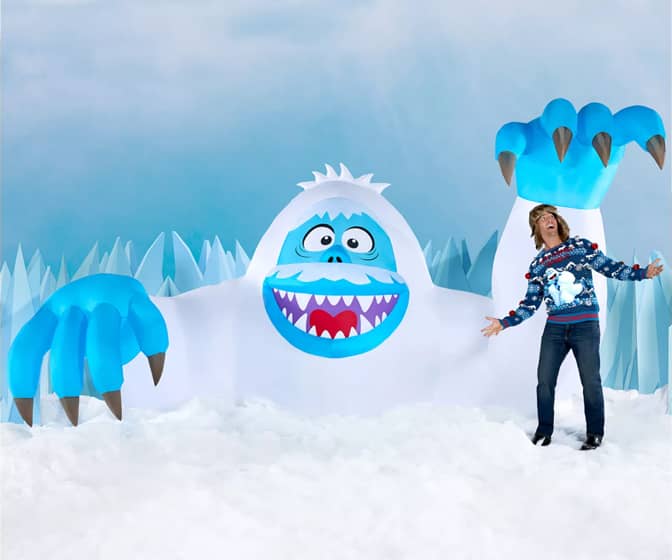 Massive 15-Ft Inflatable Bumble the Abominable Snow Monster Decoration