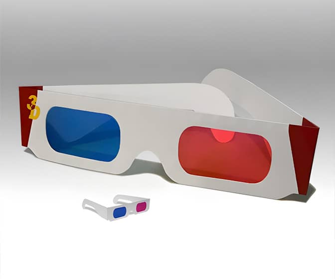 Massive 3D Glasses For Wall Decor... or Actual Giants!