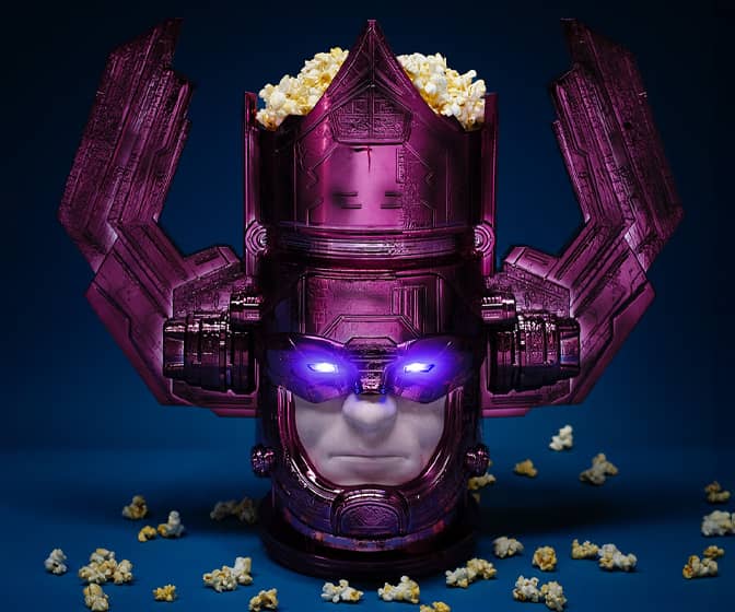 Massive Galactus LED Popcorn Bucket - Nearly 2-Ft Wide!