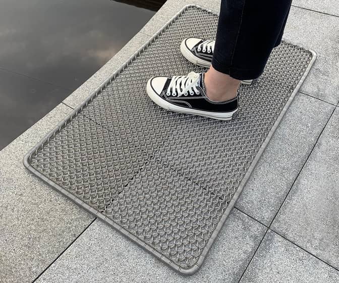 Metal Scraper Door Mat