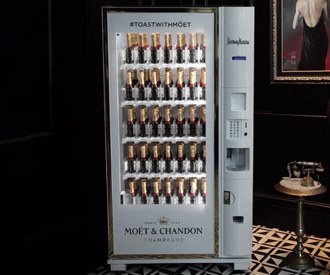 Moet & Chandon Champagne Vending Machine