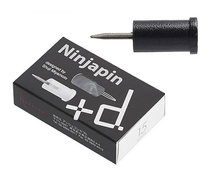 Ninja Pins - Stealthy Wall-Friendly Push Pins From Japan