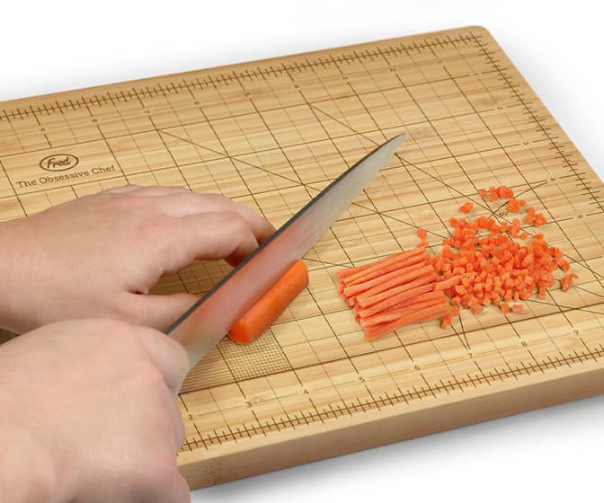 Obsessive Chef - Precision Cutting Board for Food Prep Perfectionists