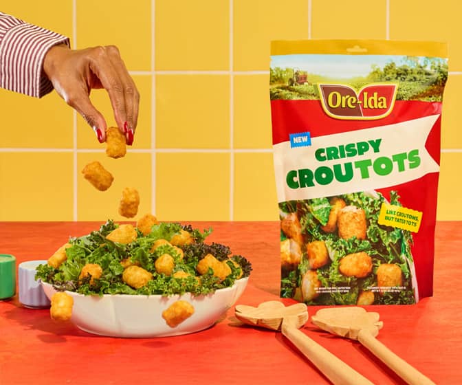 Ore-Ida CrouTots - Tater Tot Croutons