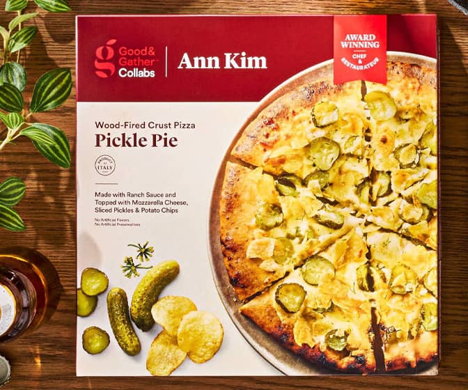 Pickle Pie - Sliced Dill Pickles and Crunchy Potato Chips Pizza