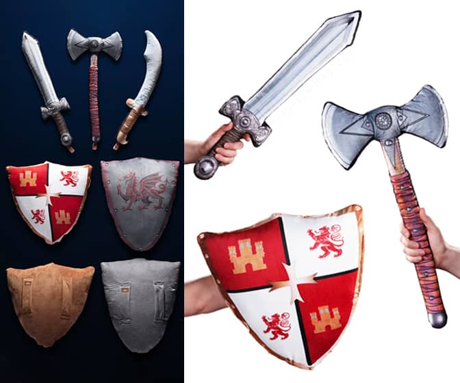 Pillowfight Warriors - Safe Plush Weaponry for Epic Pillow Fights