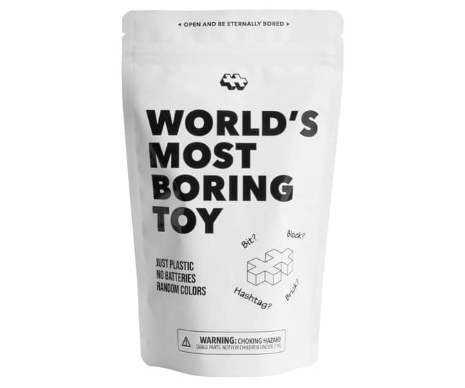 Plus-Plus World's Most Boring Toy - Single-Shape Building Blocks