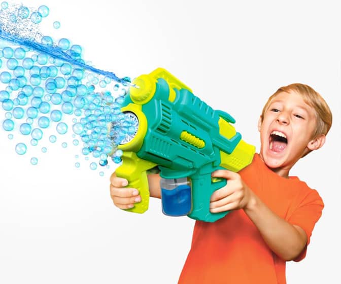 PoppinColorz Hydra - 2-in-1 Water Gun and Color Bubble Blaster