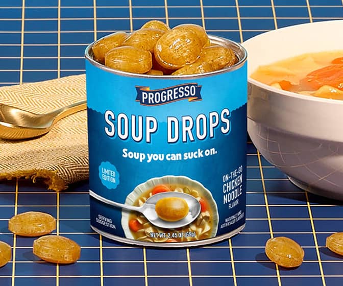 Progresso Soup Drops - Savory Chicken Noodle Soup Hard Candy