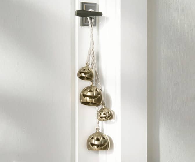Pumpkin Bells Door Knob Hanger