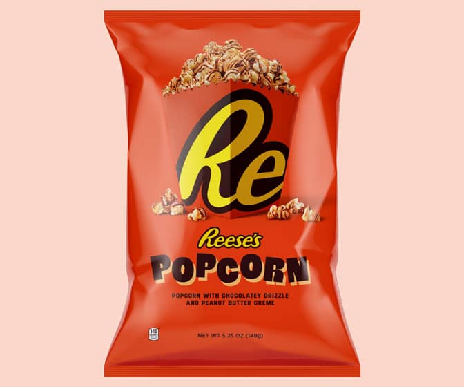 Reese's Popcorn - Drizzled in Reese's Peanut Butter and Chocolate