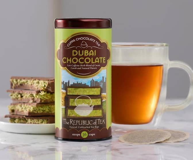 Republic of Tea Dubai Chocolate Herbal Tea