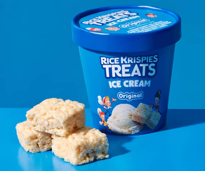 Rice Krispies Treats Ice Cream