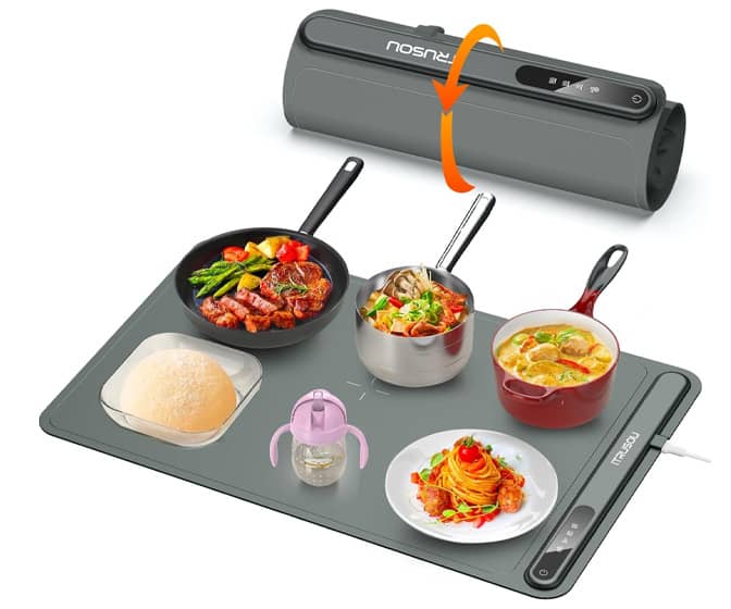 Roll-Up Silicone Warming Tray