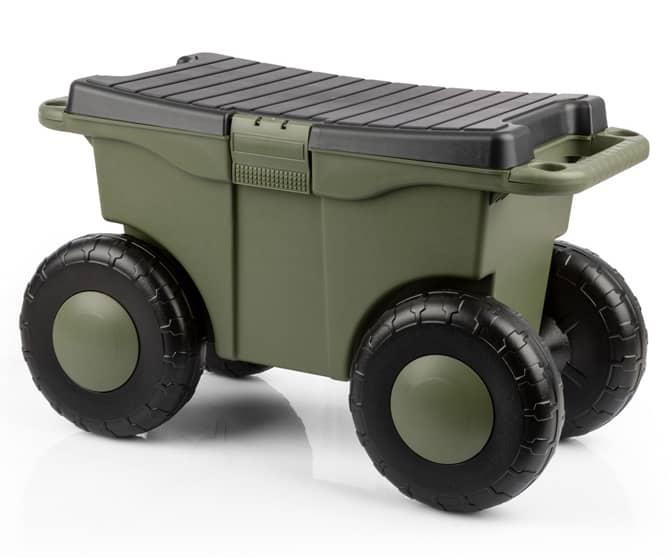 Rolling Garden Cart and Seat
