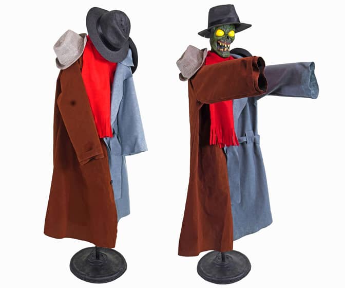 Scary Animatronic Coat Rack Monster /  Prank