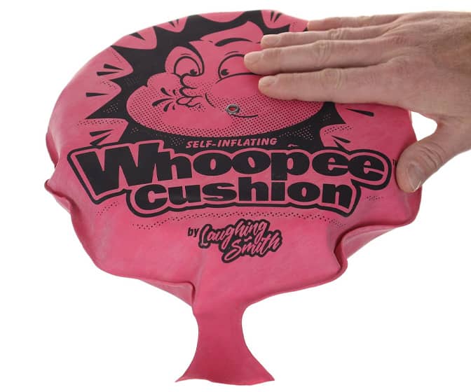 Self-Inflating Whoopee Cushions