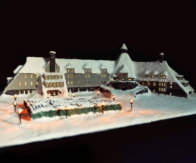 The Shining Overlook Hotel Handmade Diorama