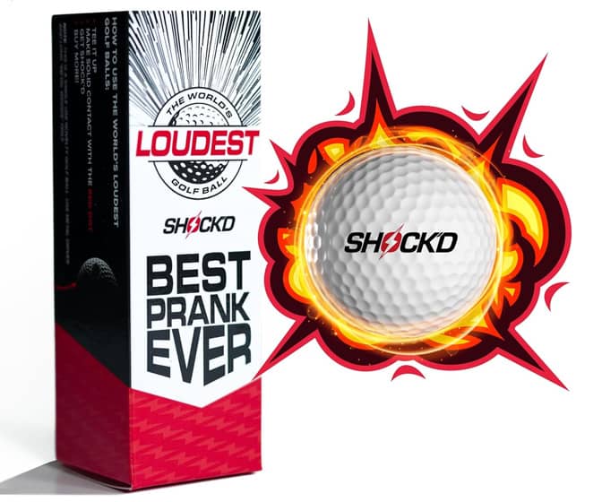 SHOCK'D - The World's Loudest Golf Balls!
