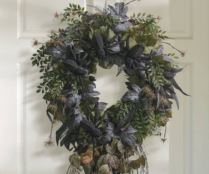Spider Grove Wreath