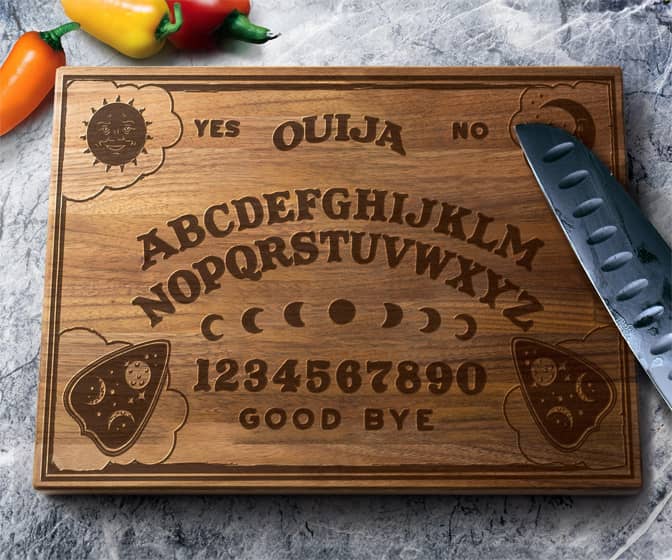 Spirit Board Wooden Cutting Board