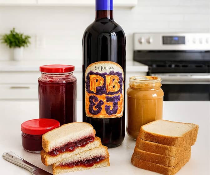 PB and J Wine - Notes of Concord Grape Jelly and Nutty Peanut Butter