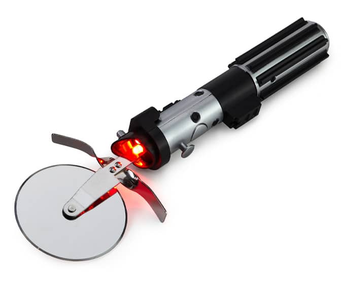 Star Wars Darth Vader Lightsaber Pizza Cutter with Lights and Sound