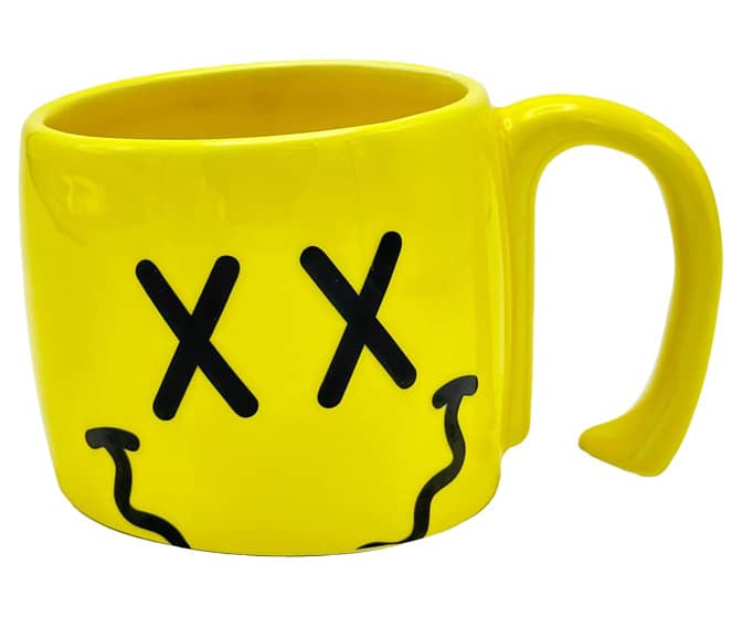 Surreal Sinking Smiley Face Coffee Mug