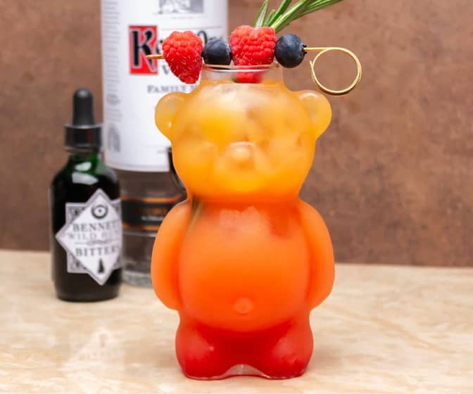 Teddy Bear Glass