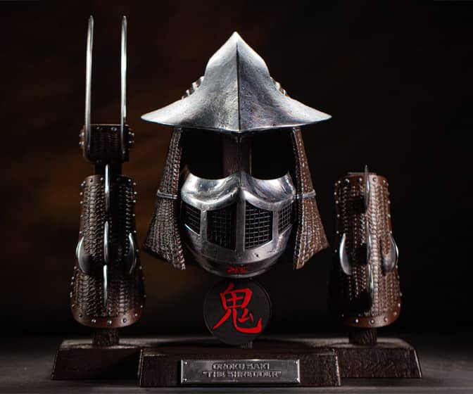 Teenage Mutant Ninja Turtles Shredder Life-Sized Stainless Steel Armor