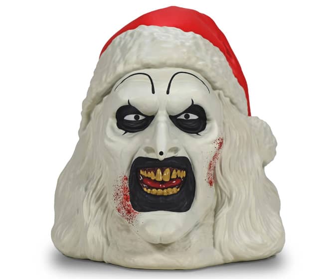 TERRIFIER 3 Art the Clown Santa Popcorn Bucket