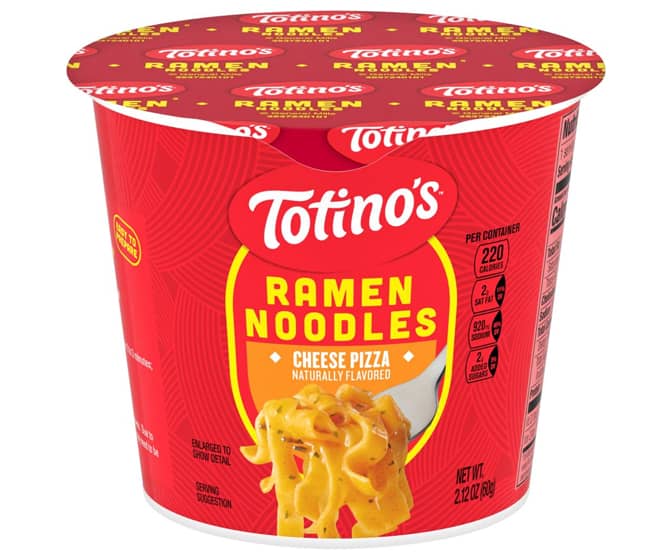Totino's Pizza-Flavored Ramen Noodles