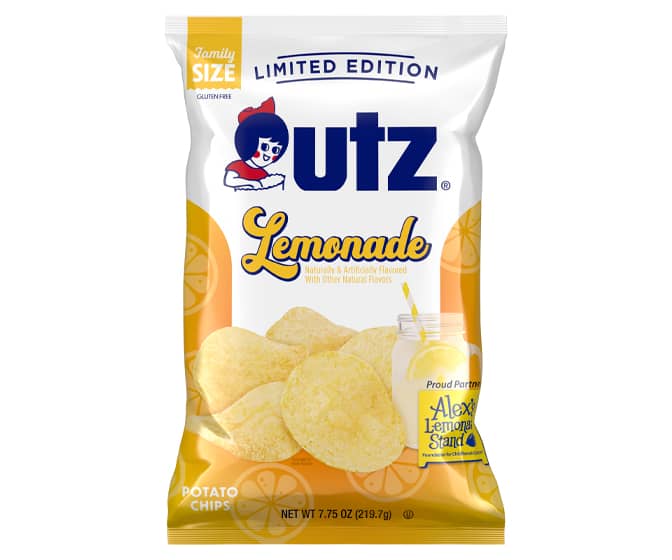Utz Lemonade-Flavored Potato Chips