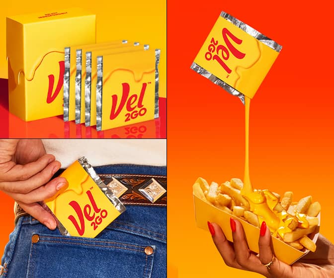Velveeta Vel2Go - Single-Serve Cheese Sauce Pouches