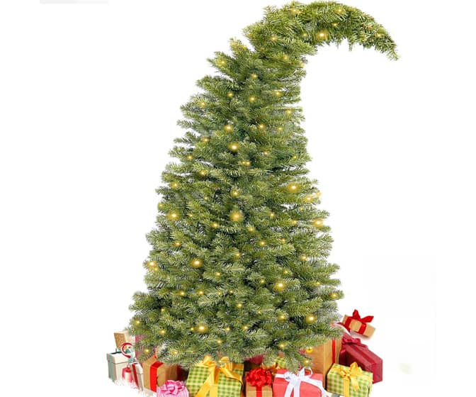 Whimsical Grinch-Inspired Bendable Christmas Trees