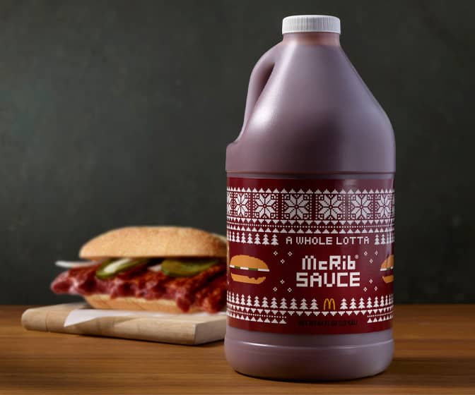 A Whole Lotta McRib Sauce - Half-Gallon Jug of McDonald's McRib Sauce