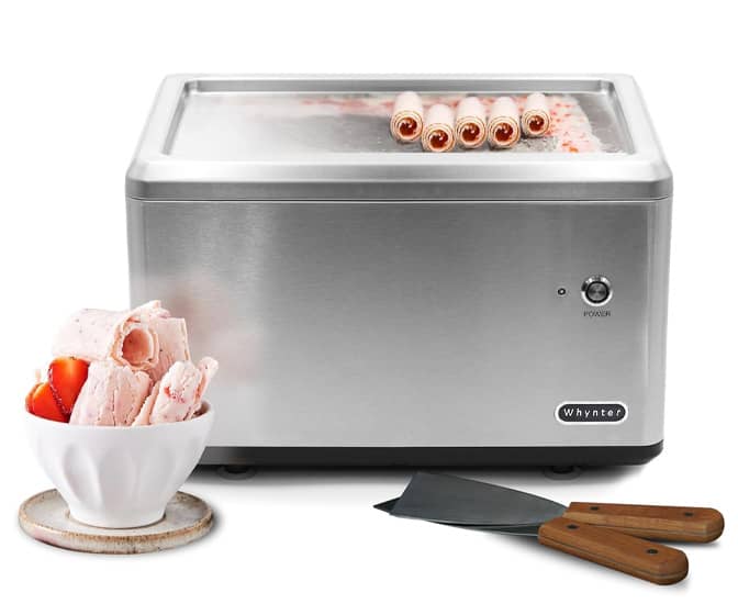 Whynter Stainless Steel Rolled Ice Cream Maker