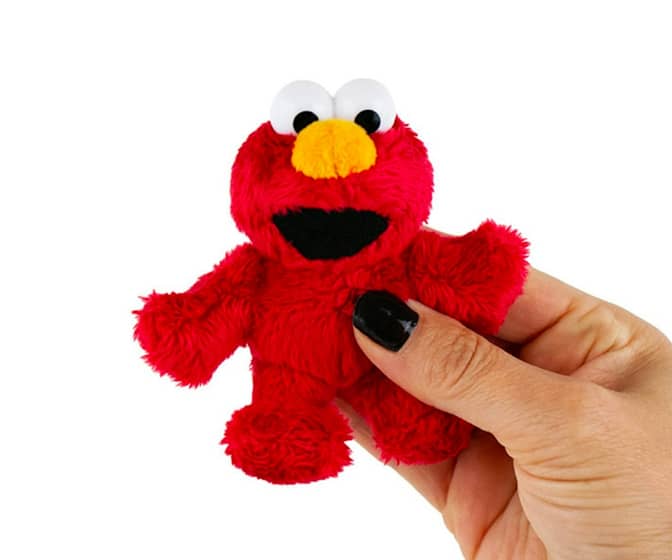 World's Smallest Tickle Me Elmo - Giggles When You Squeeze Him